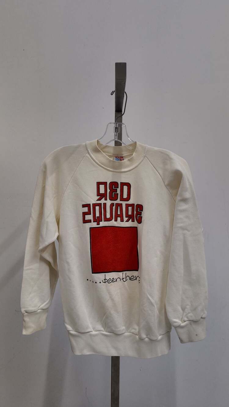 Vintage 80s Volga "Red Square...Been There" Raglan Sweatshirt – Size L